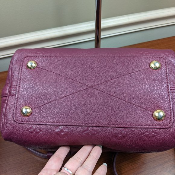 Auth Louis Vuitton Monogram Empreinte Speedy Bandoulière 25 - Picture 4 of 12